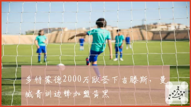 多特蒙德2000万欧签下吉滕斯，曼城青训边锋加盟黄黑
